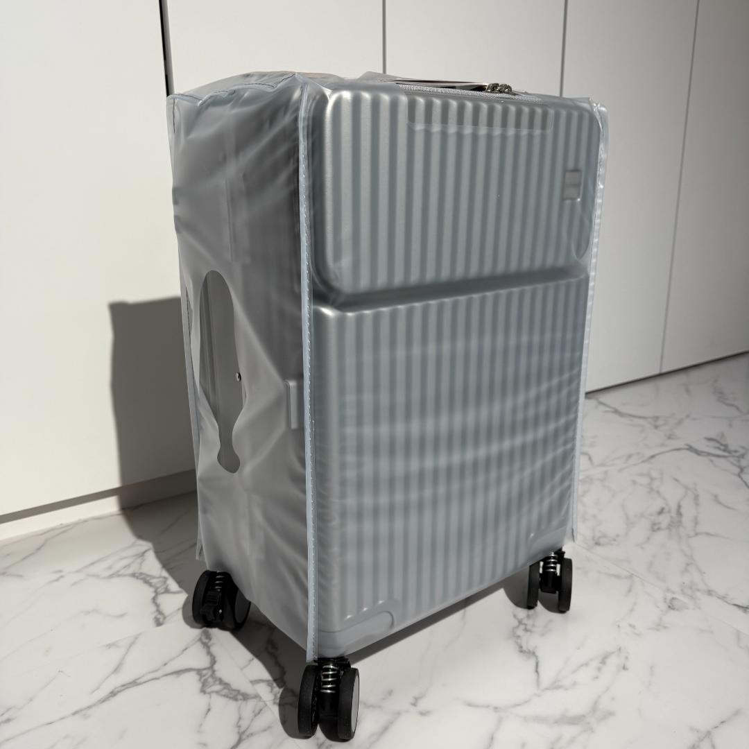 新品未使用 スーツケース 多機能フロントオープン キャリーケース42L 機内持込