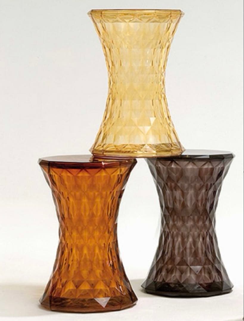 カルテル　ストーン　スツール　イエロー