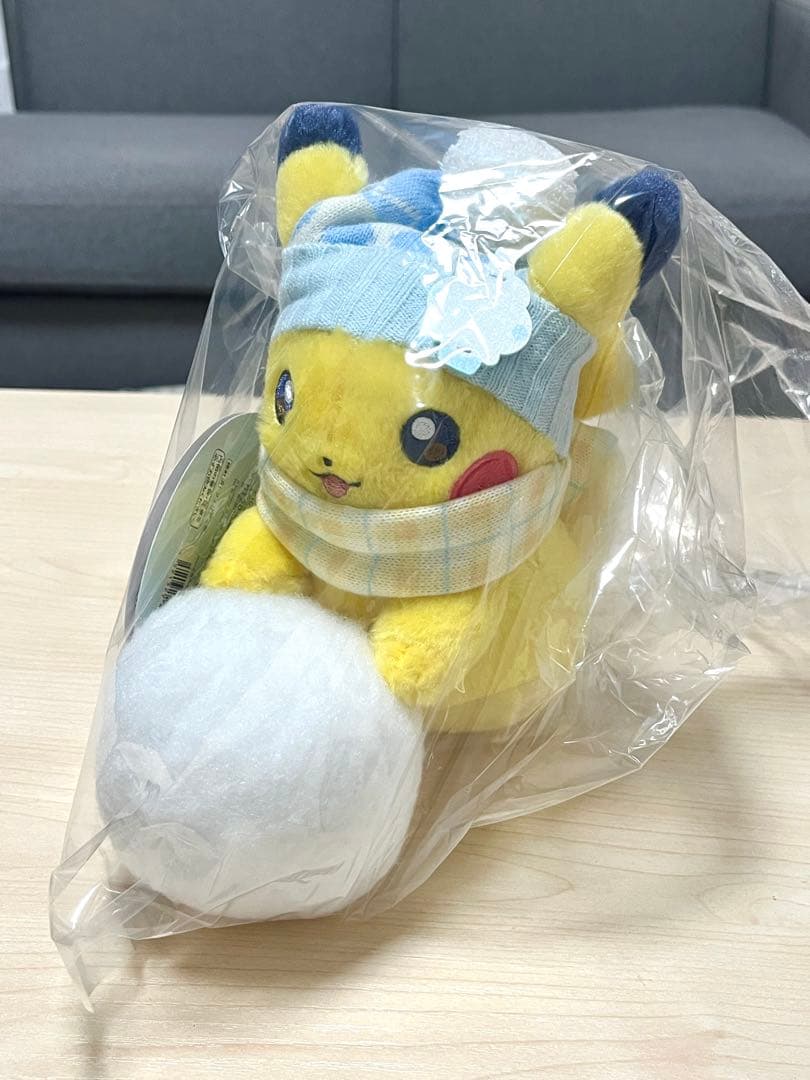 ポケモン ゆきだるま ぬいぐるみ ピカチュウ ヤドン カビゴン ゆきあそび
