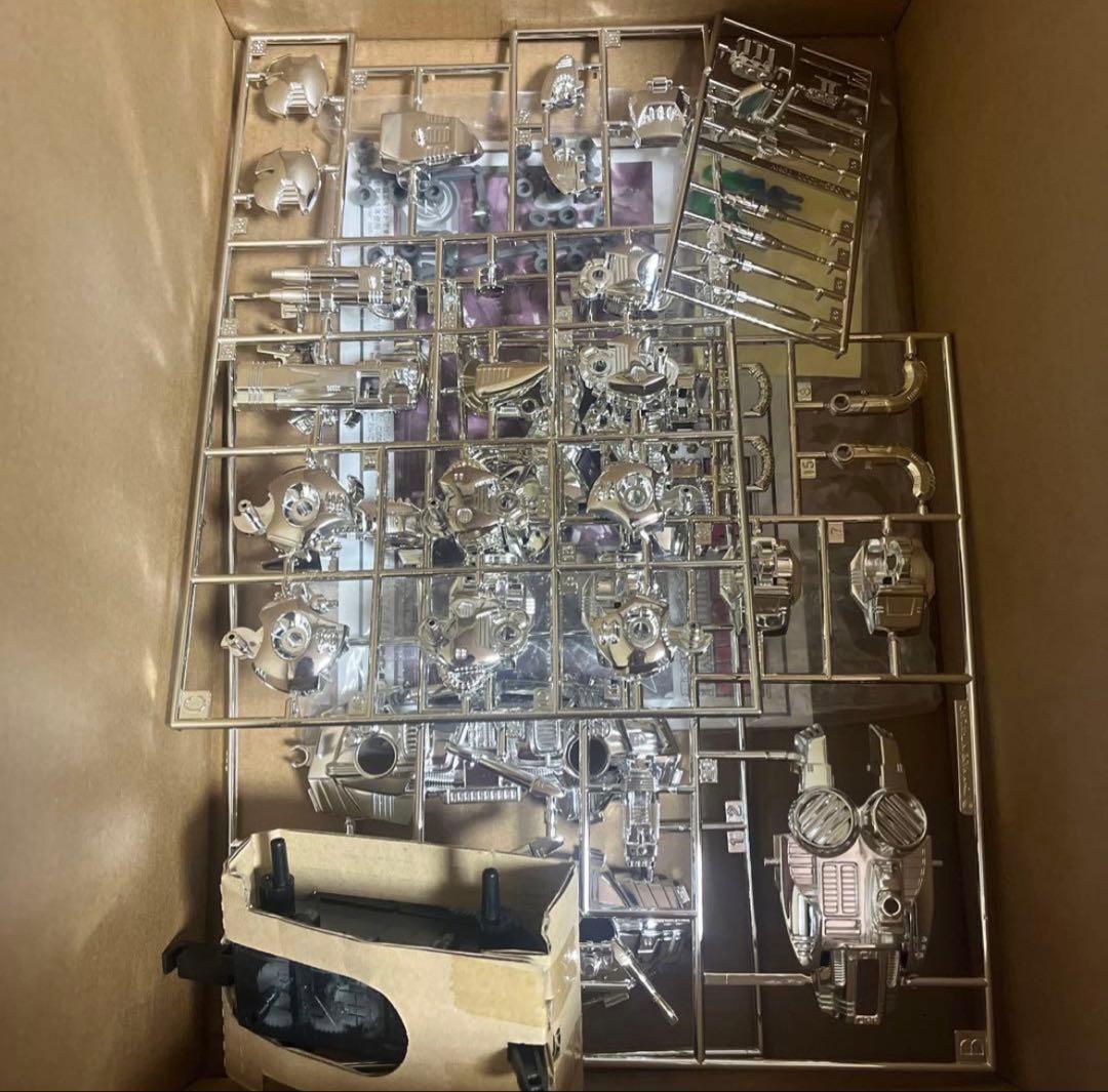 銀メッキ　シルバーメッキ　レッドホーン　ゾイド　限定　未組み立て　未組立