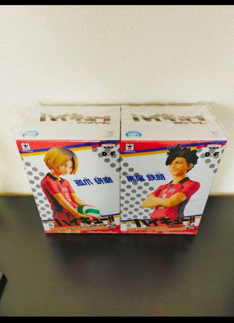 ハイキュー!! フィギュア【黒尾鉄朗、孤爪研磨、灰羽リエーフ、夜久衛輔】