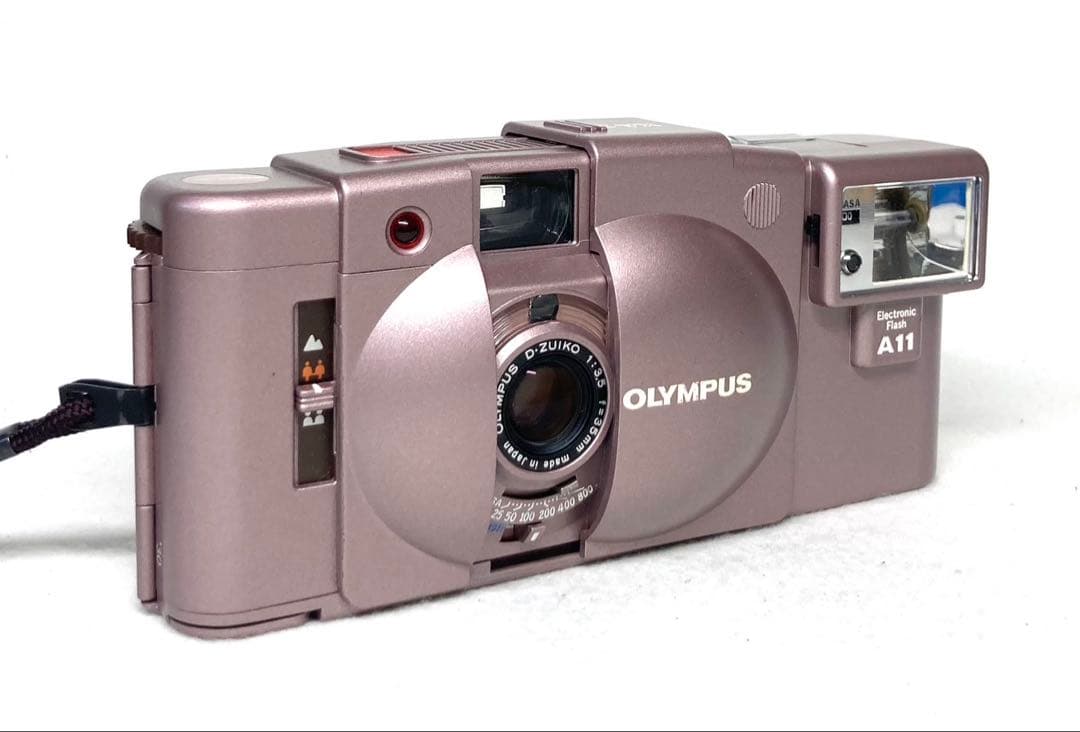 【完動品 美品】OLYMPUS XA2 A11 パールピンク 非売品 超希少