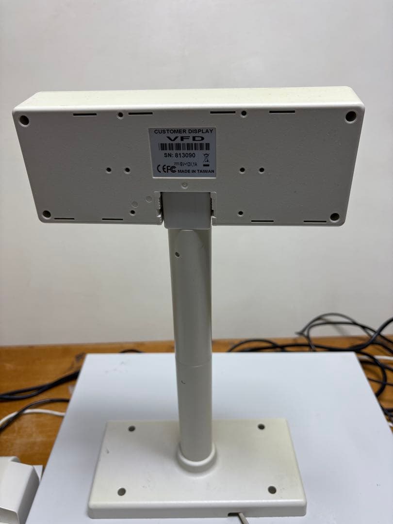 バーコードリーダー付き レジスター4点セット