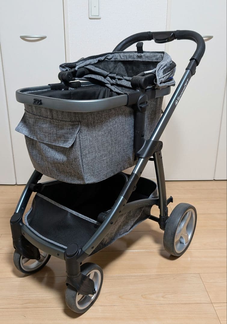 SpaceOFT ペットカート ファーストクラス アースグレー