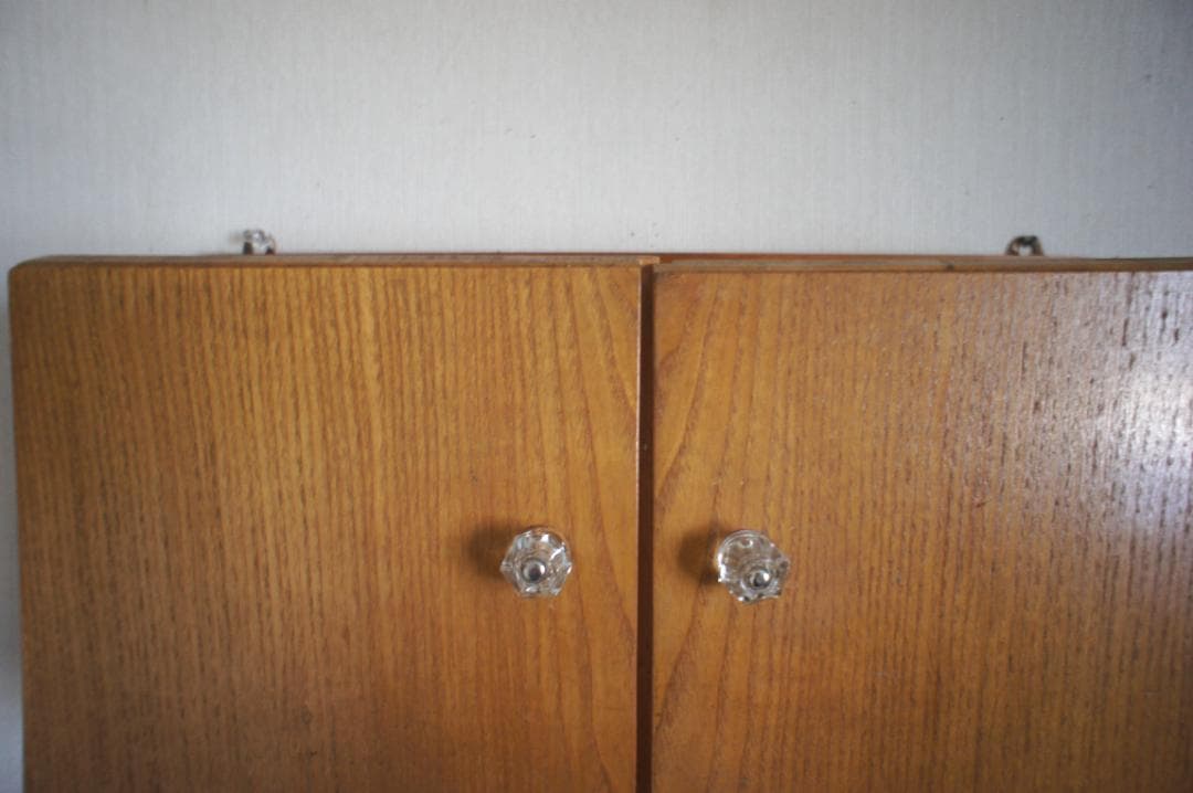 ウォールキャビネット　飾り棚　ブロカント　フレンチ　フランスアンティーク