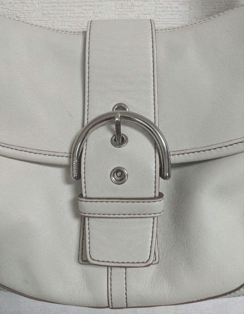COACH ホワイトバッグ