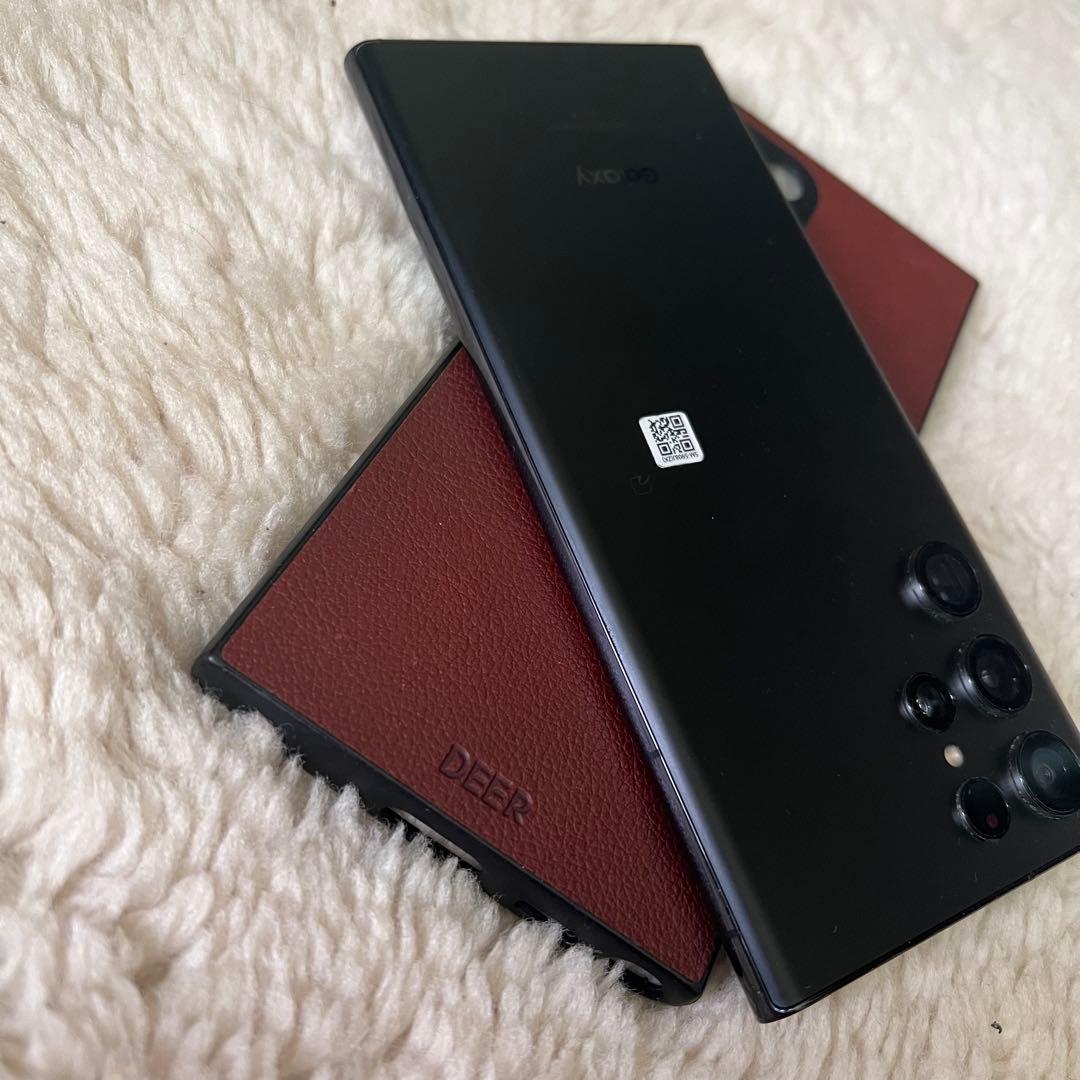 かなり綺麗　GALAXY s22 ultra au国内版　scg14