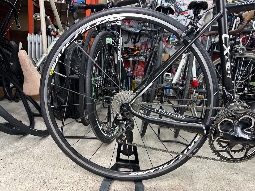 COLNAGO CX-ZEROフルカーボン基本分解発送送料無料！消耗品交換済み！