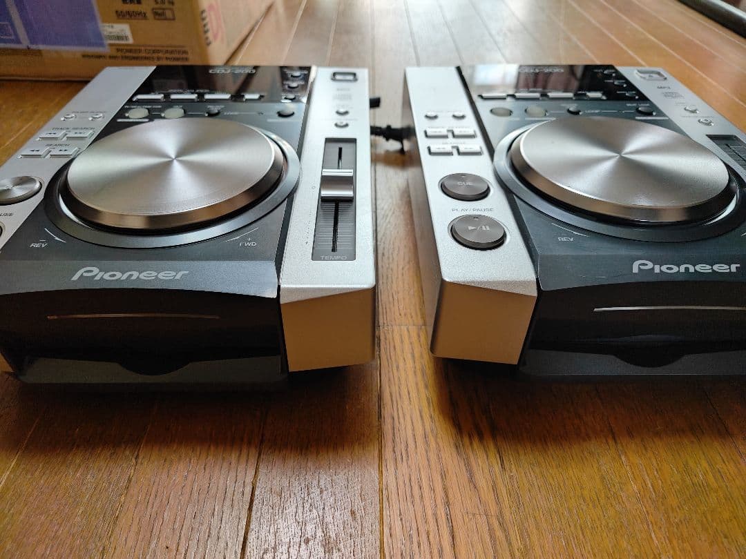 Pioneer CDJ-200 2台セット 箱付き かなり美品