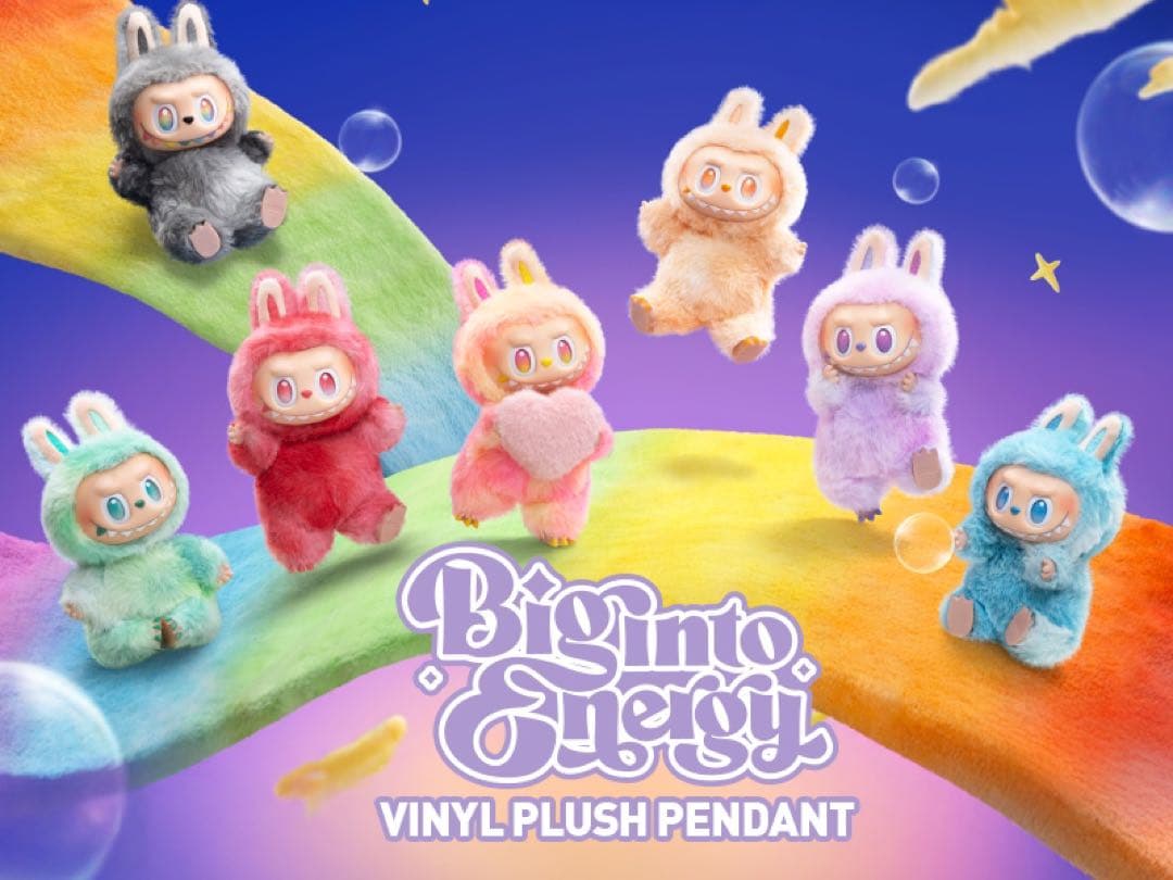 POP MART labubu The big into Energy 6個