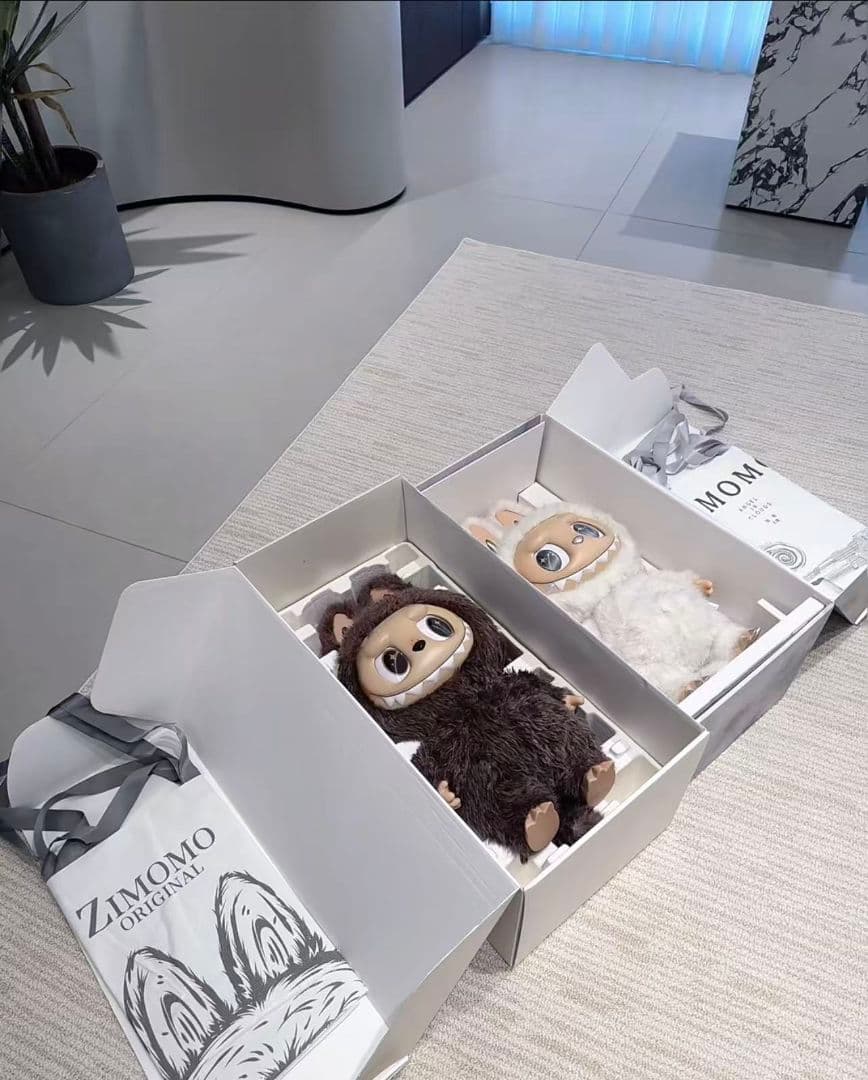 ZIMOMO ぬいぐるみ ブラウン