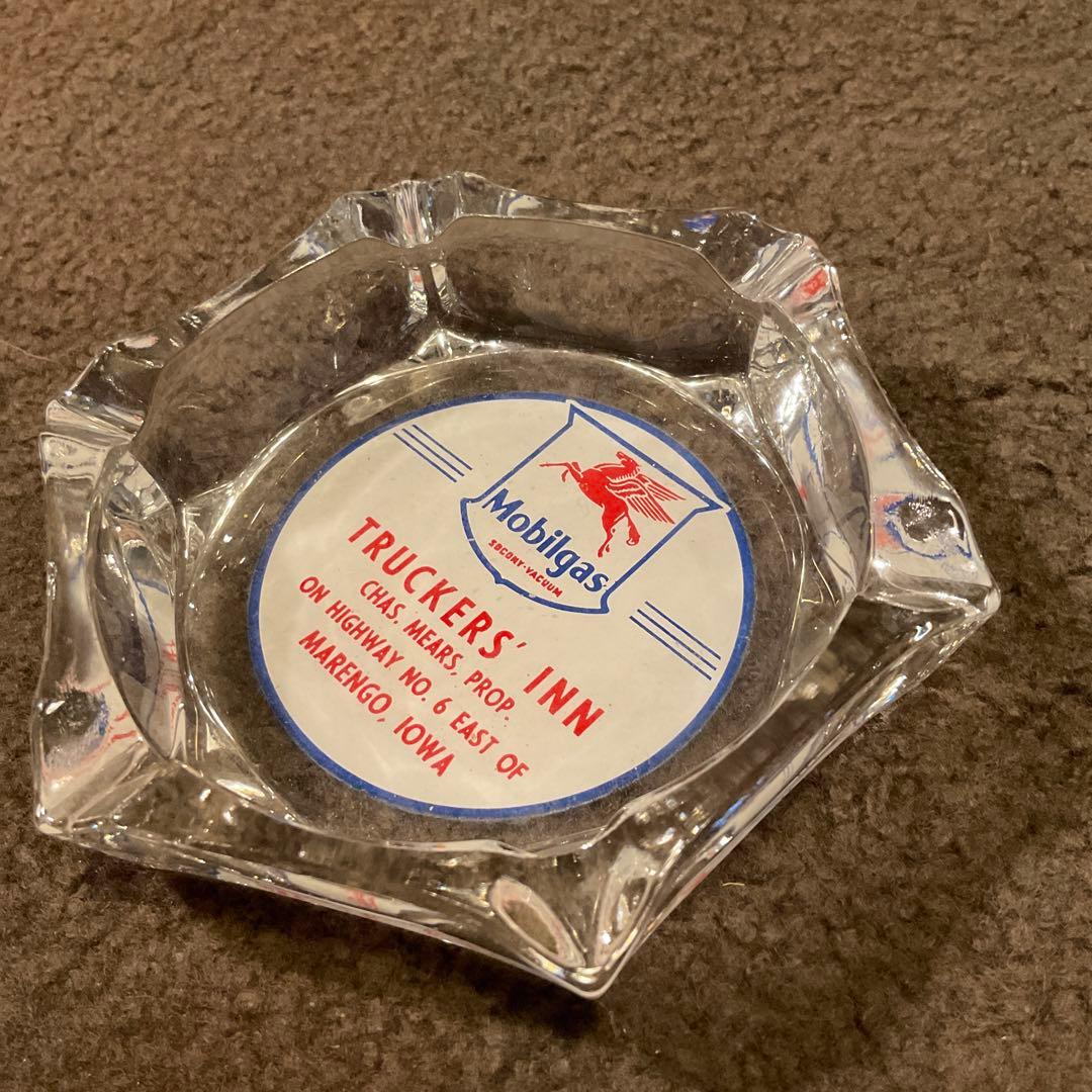 モービルガス灰皿 モービルノベルティ灰皿 モービルガソリンノベルティ灰皿