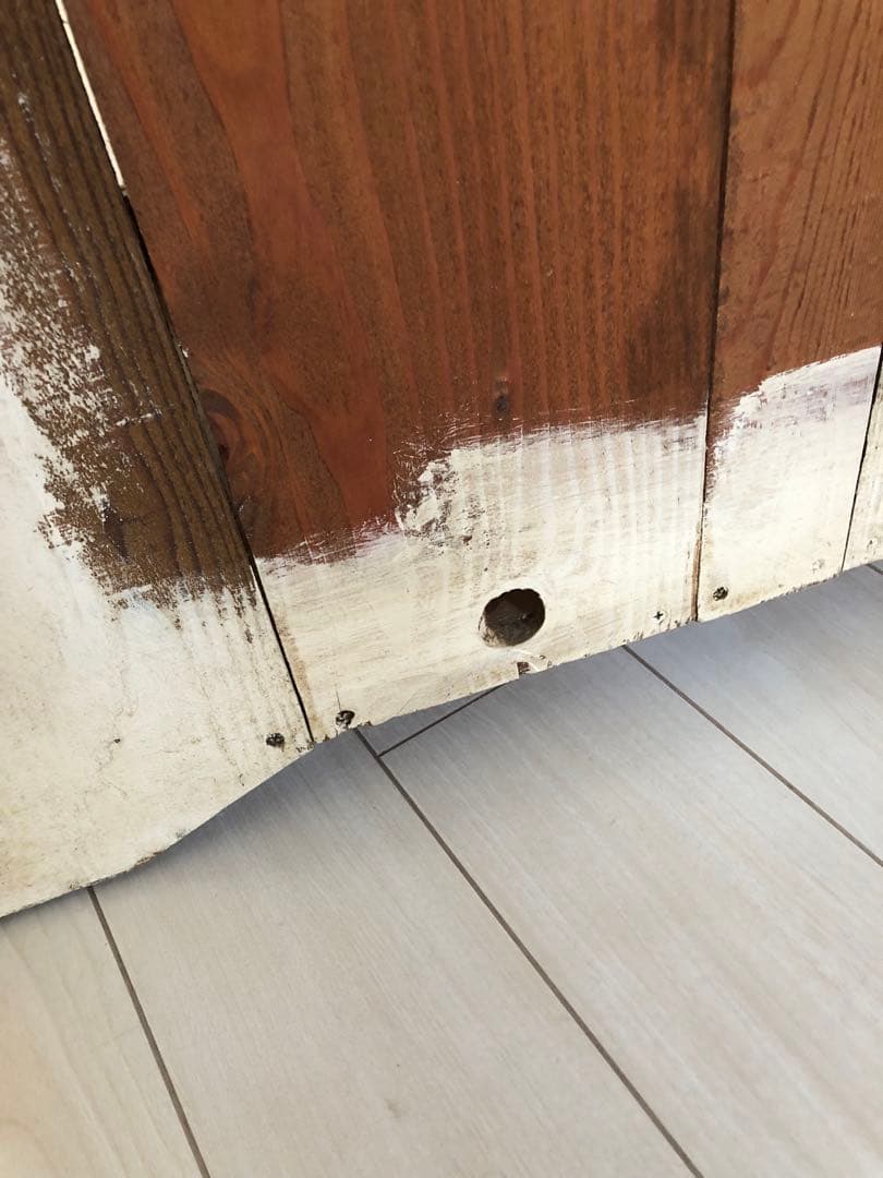 チェブ　確認用　キャビネット×掛け時計×額縁　3点