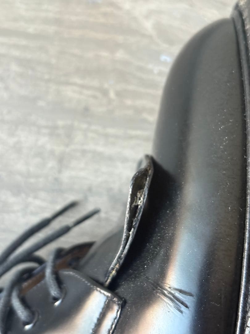 【本人期】DRIES VAN NOTEN 厚底 レザーシューズ 40 黒 青山店