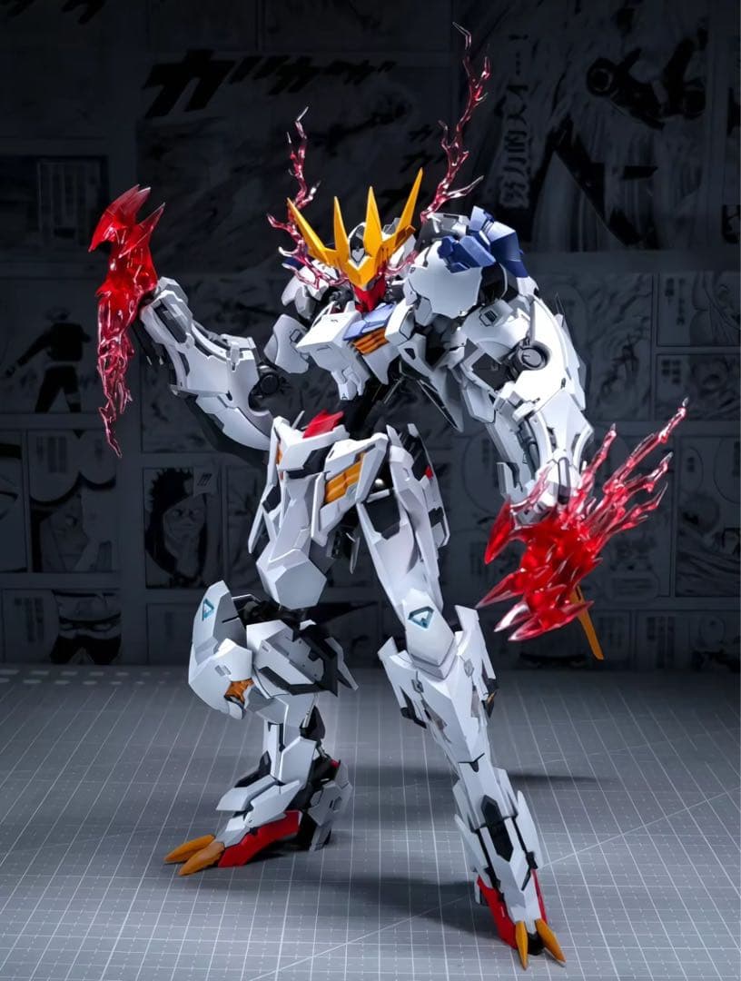 希少新品　合金フレーム　MG級　1/100 ガンダムバルバトスルプスレクス　狼王