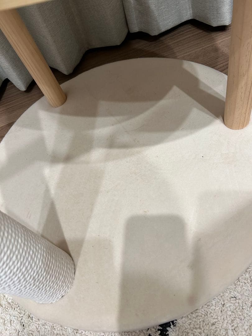 PETEPERA（ペテペラ）　木製　据え置き型　キャットタワー 宇宙船付き