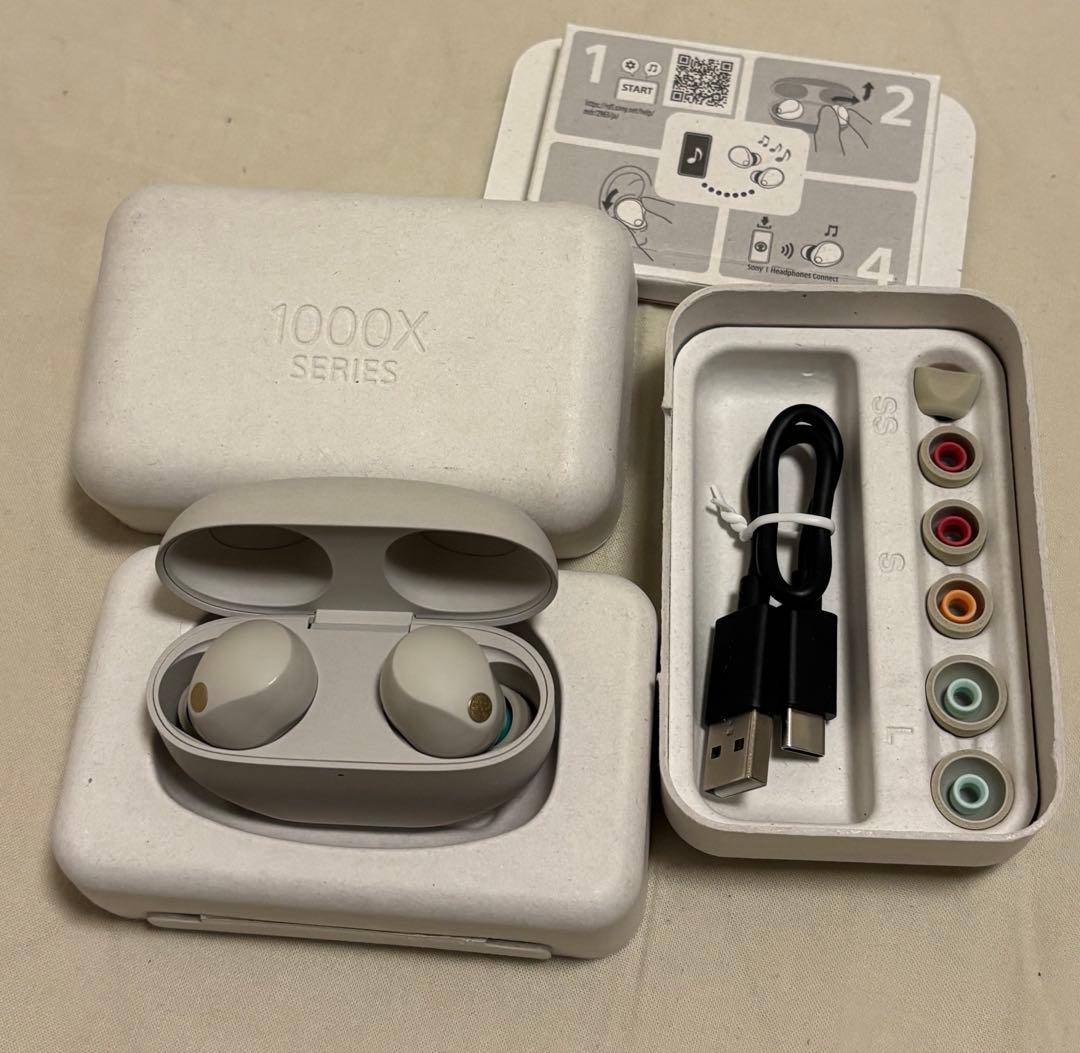 SONY wf-1000xm5/SC　プラチナシルバー