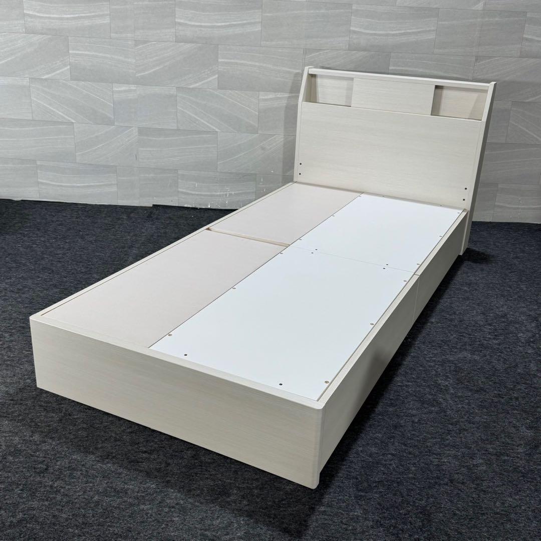 ニトリ ベッドフレーム シングル アザン3浅型 シンプル 家具d4243