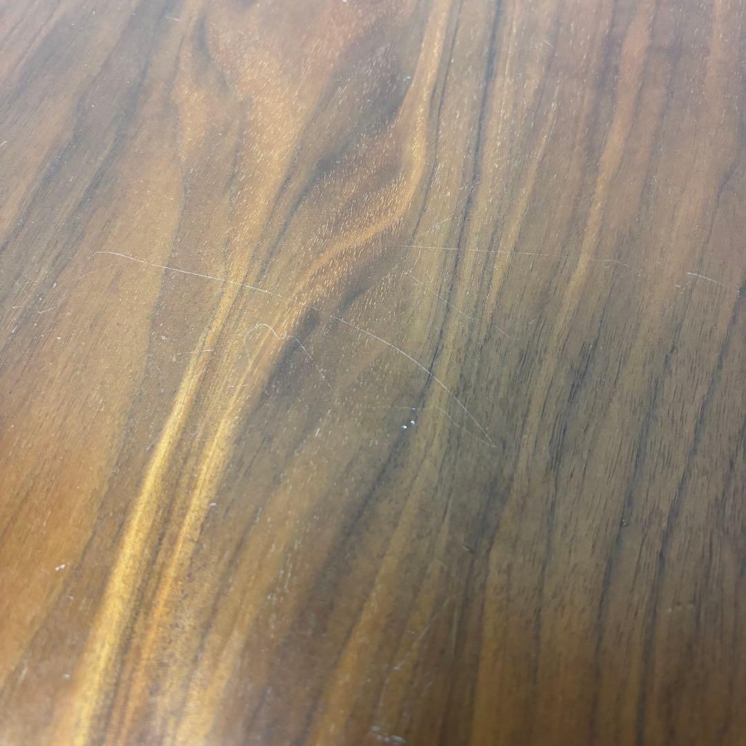 ニトリ ダイニングテーブル 丸テーブル コルーナ ウォルナット