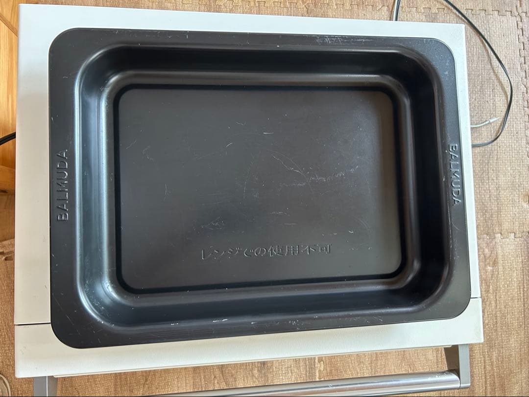 BALMUDA バルミューダオーブンレンジ　ホワイト　ジャンク