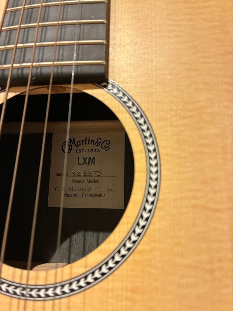 Martin & Co. LXM アコースティックギター　専用ケース付ミニギター