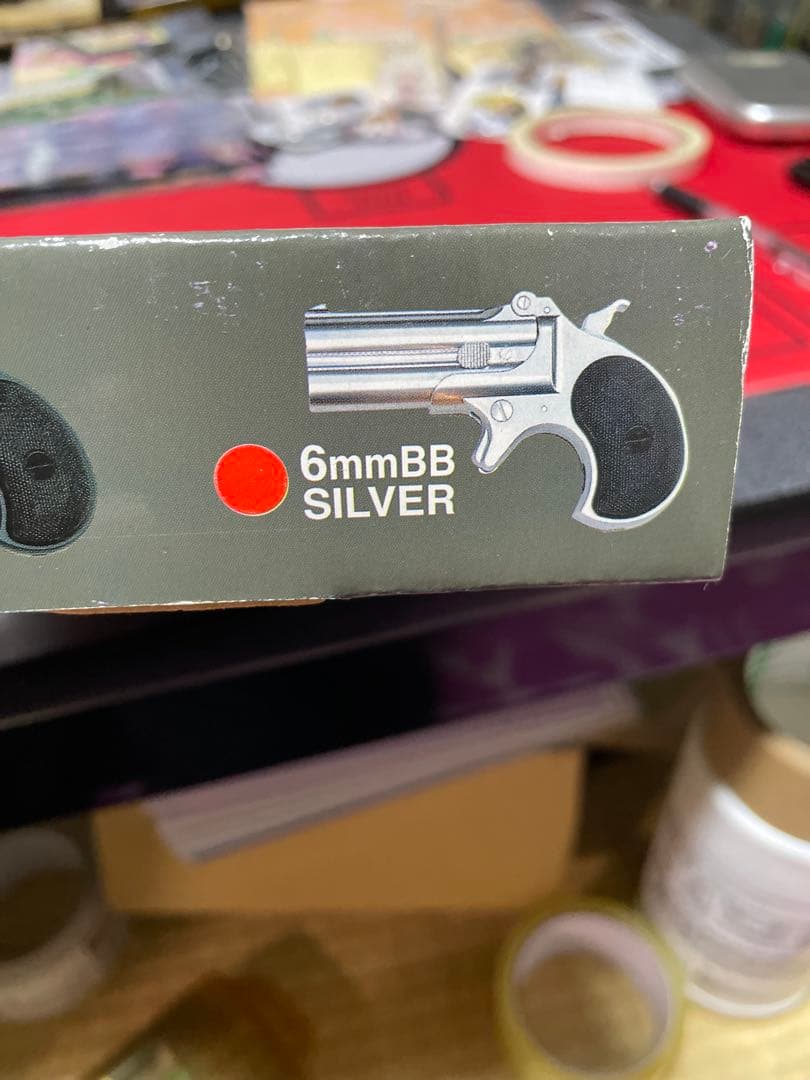 J*X様 Marushin DERRINGER ガスガン シルバー/ブラック