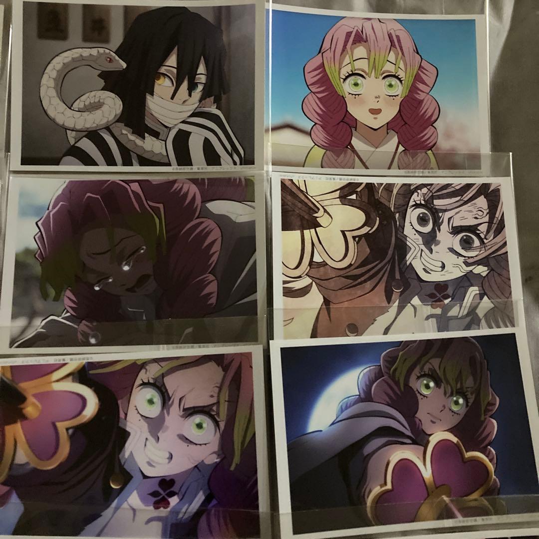 鬼滅の刃 伊黒小芭内 甘露寺蜜璃 場面写ブロマイド 刀鍛冶の里