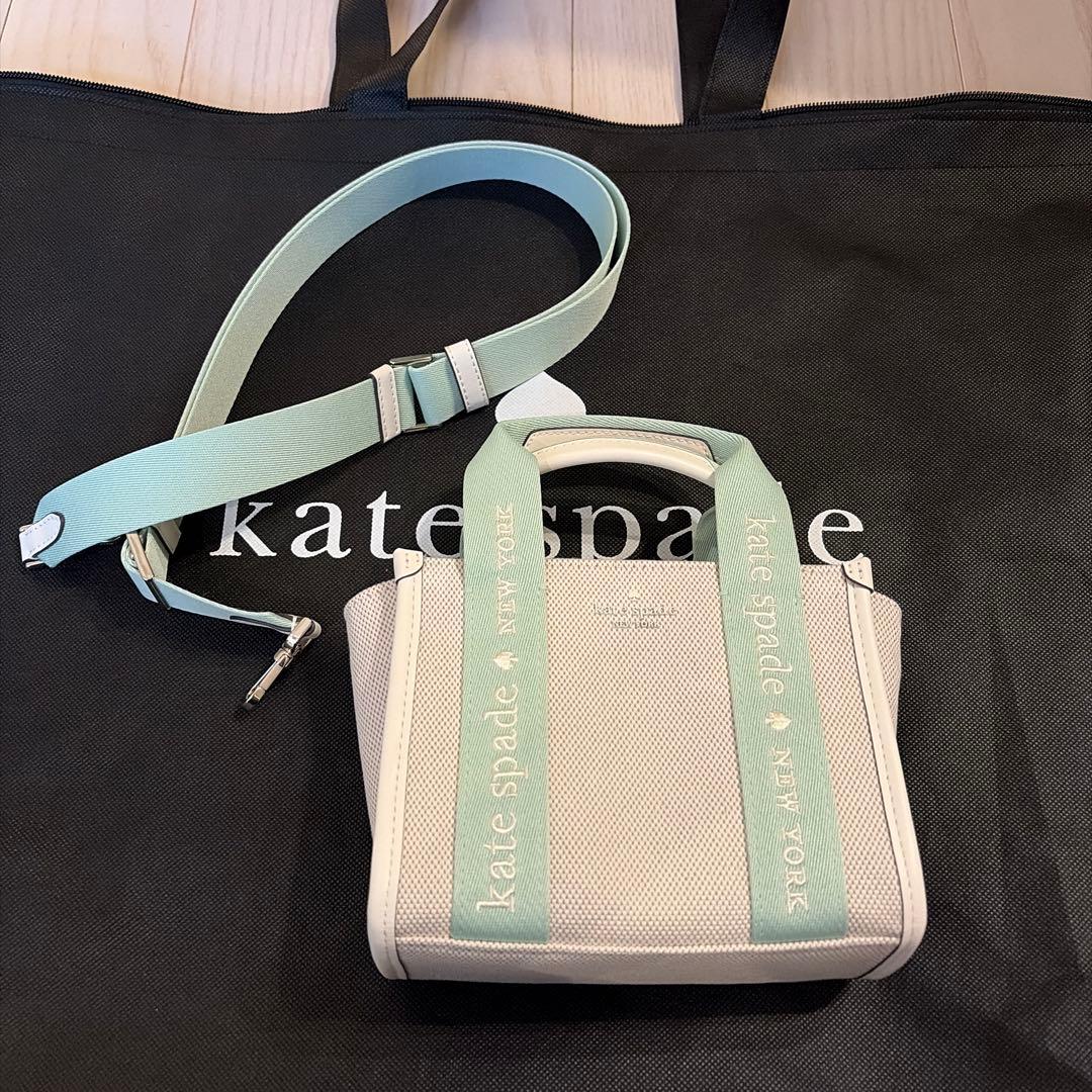 kate spade ショルダーバッグ ホワイト/ミント