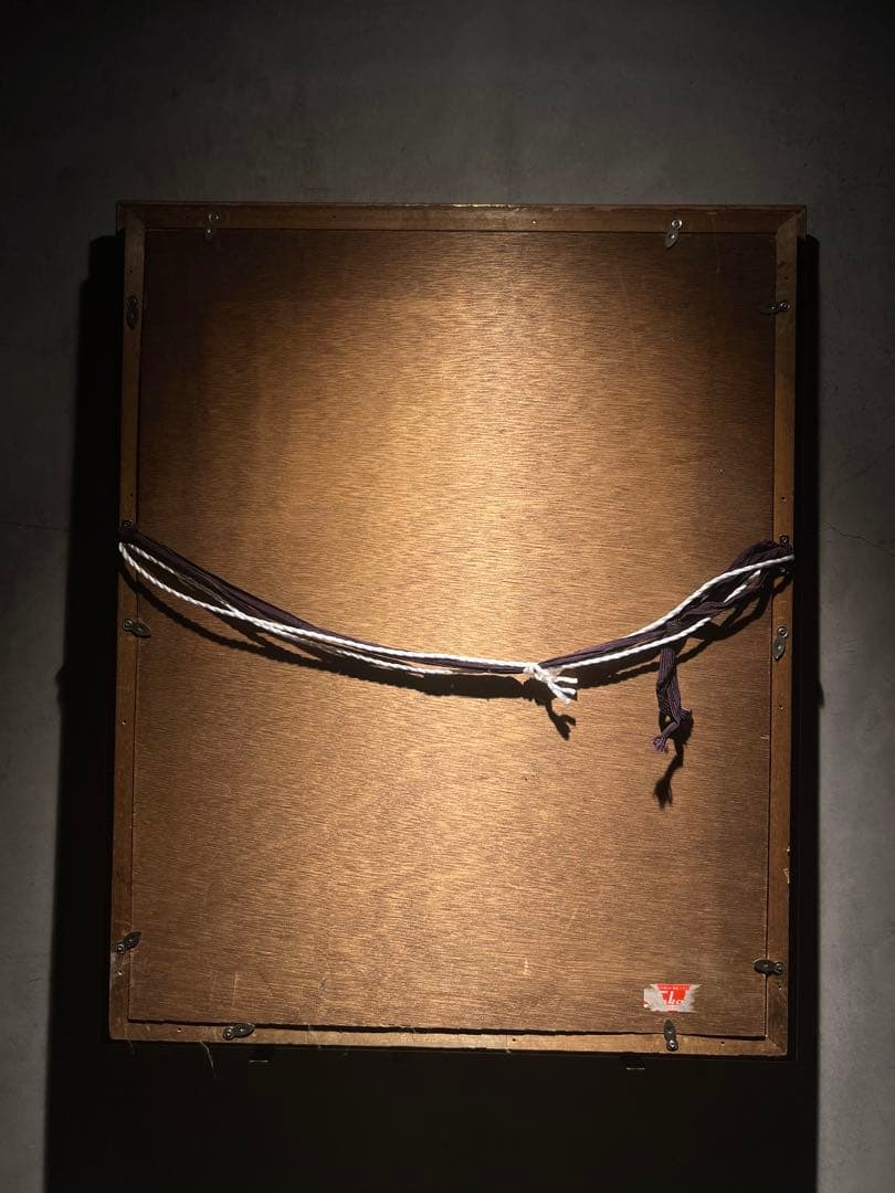 藤田嗣治　肉筆画　直筆サインあり