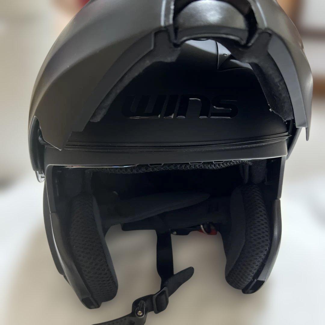 WINS システムヘルメット　XXLサイズ　数回のみの使用　マットブラック