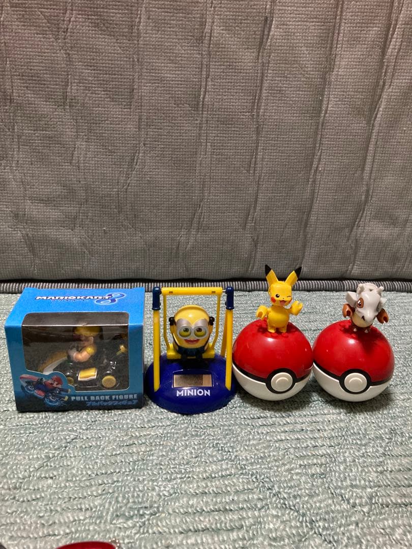 ミニオン・ピカチュウ・ワリオ フィギュアセット