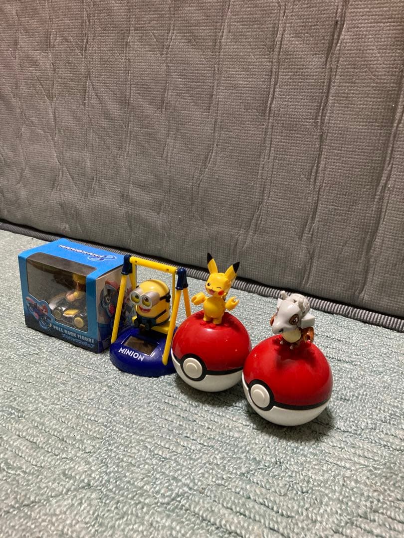 ミニオン・ピカチュウ・ワリオ フィギュアセット