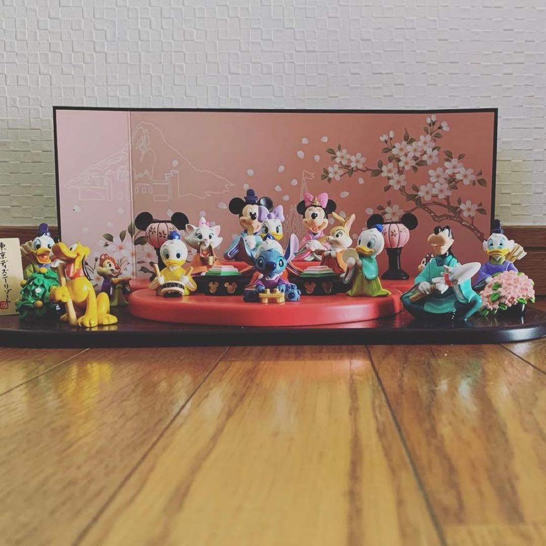 【値下げ|レア・美品】ディズニーリゾート　ひな人形　ディズニー　箱付き