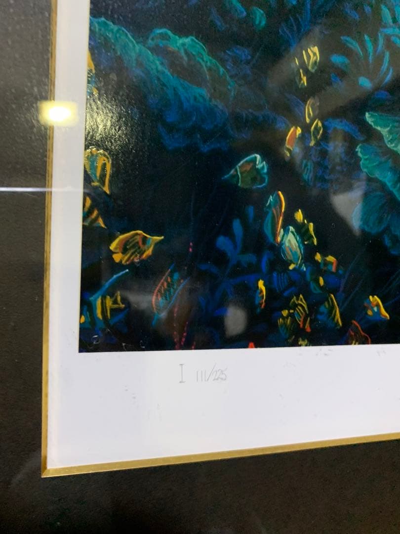 クリスチャン　ラッセン　シルクスクリーン