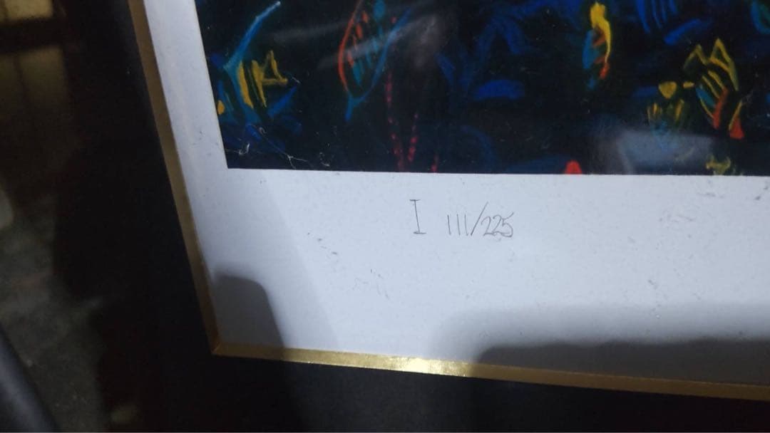 クリスチャン　ラッセン　シルクスクリーン