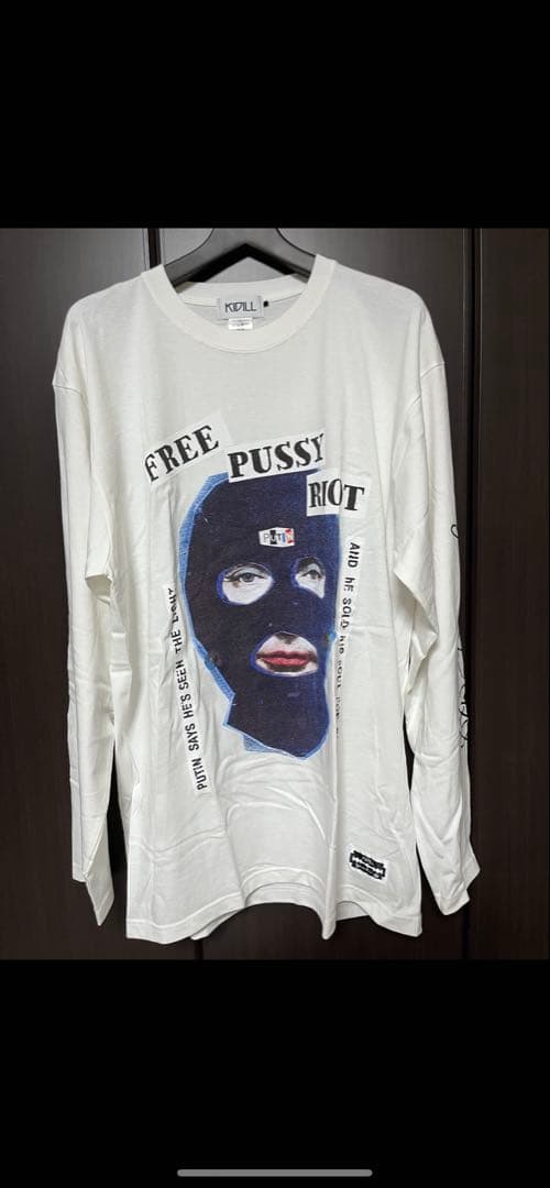 キディル KIDILL ロングスリーブ Tシャツ PUSSY RIOT 長袖