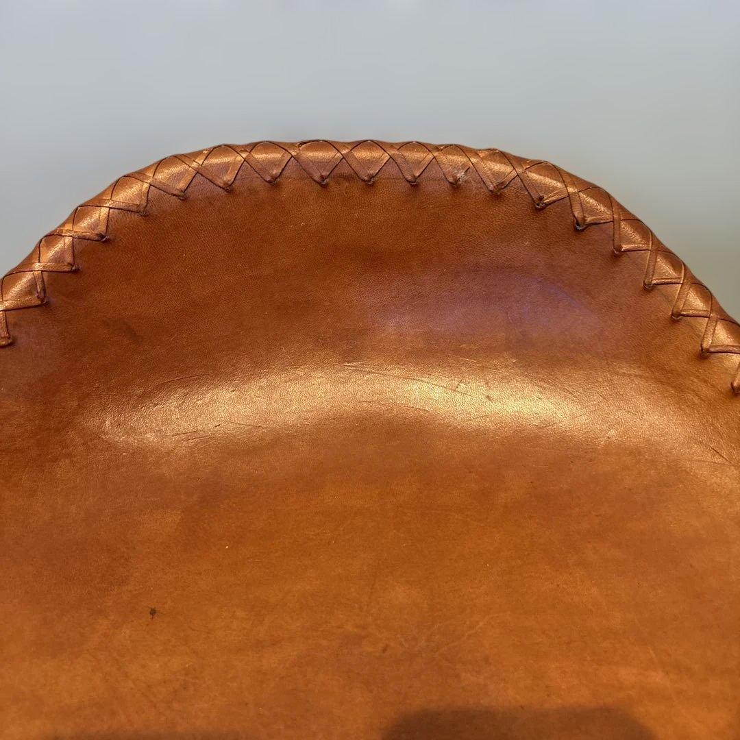 本革スツール　アイアン　レザーチェア　椅子