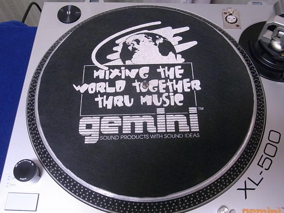 Gemini XL-500 ターンテーブル 動作品