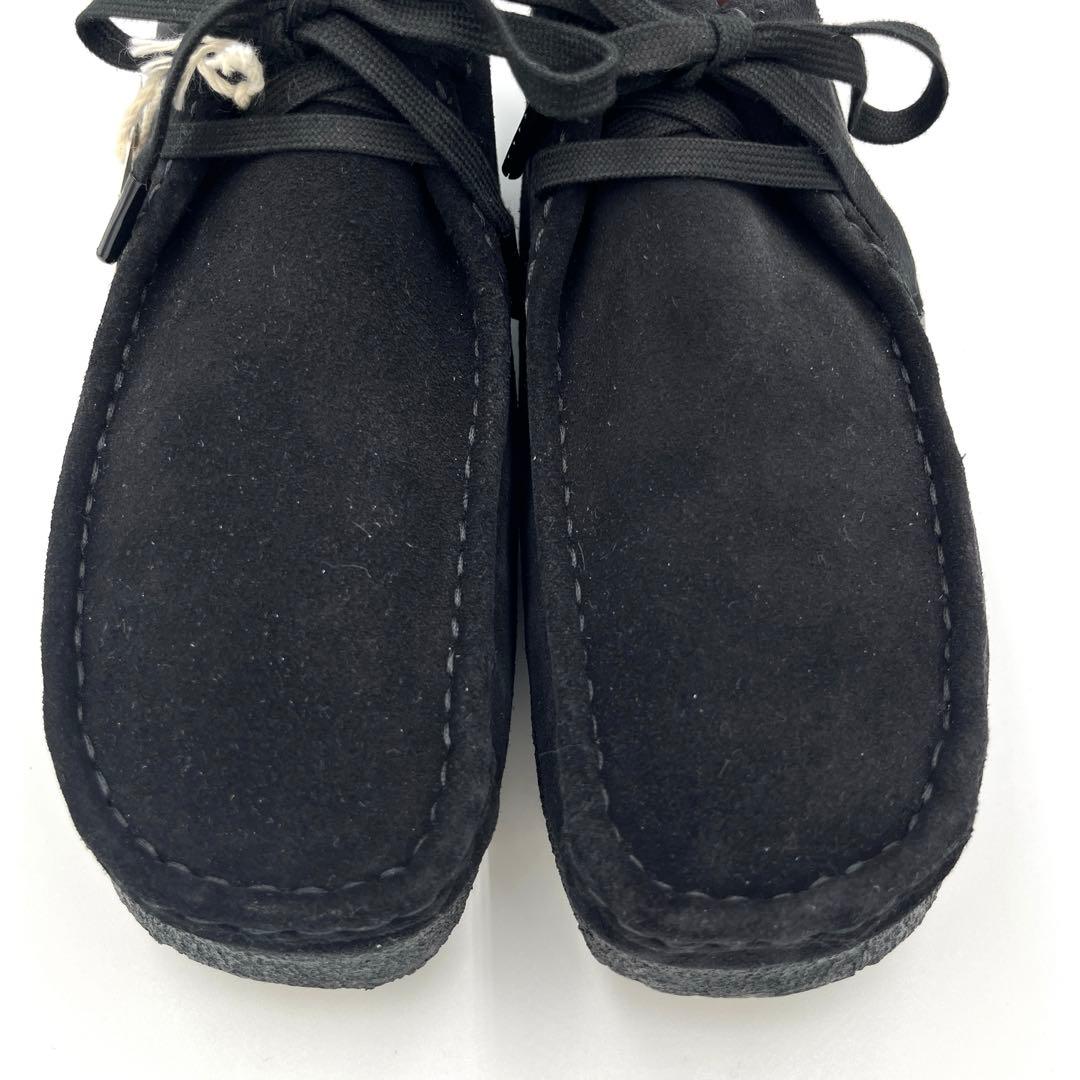 【新品】Clarks ブラック Wallabee 26.5 クラークス ワラビー