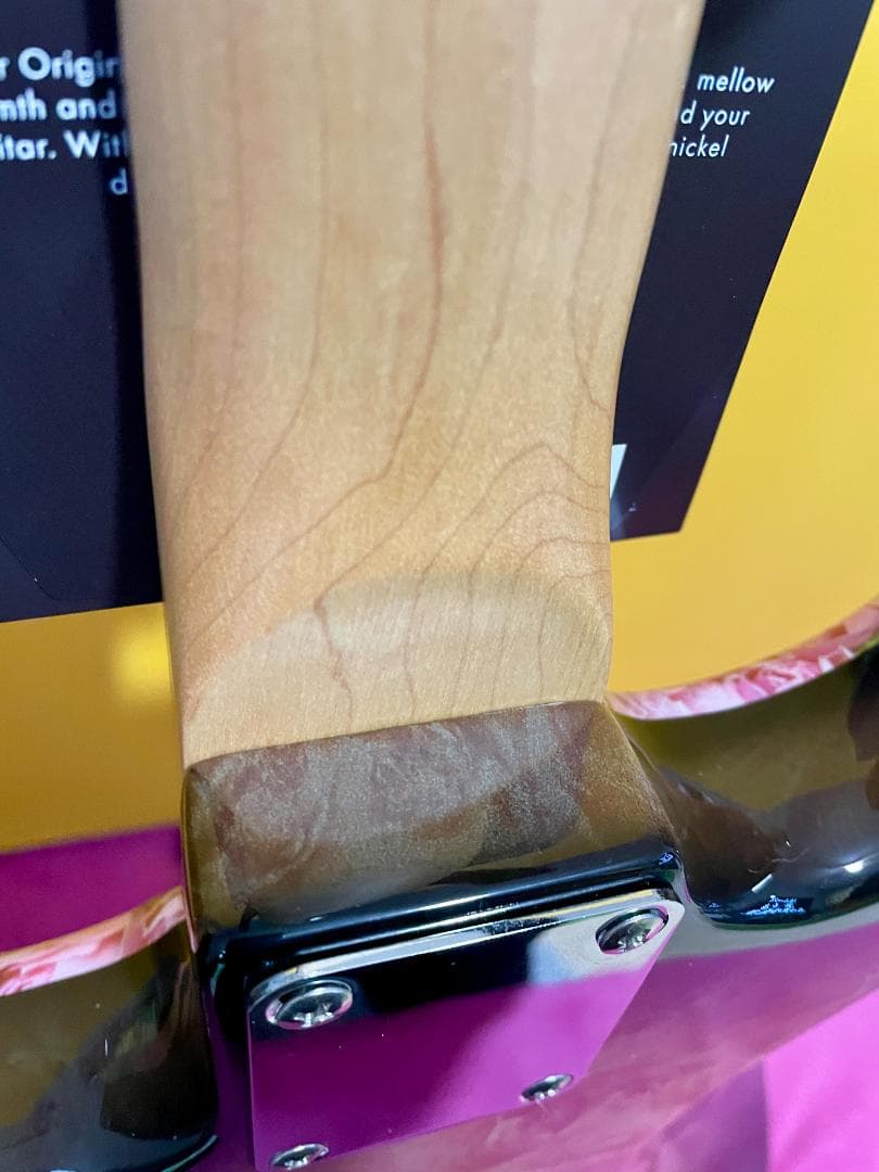 【✨超希少✨】ワンオフ‼　ローズフラワー ストラトギター♥