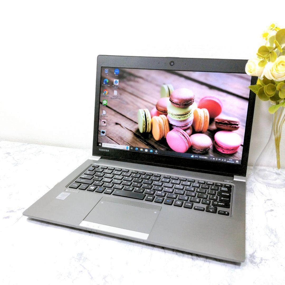 AT3 東芝 コンパクト ノートパソコン 8GB Core i5 SSD カメラ