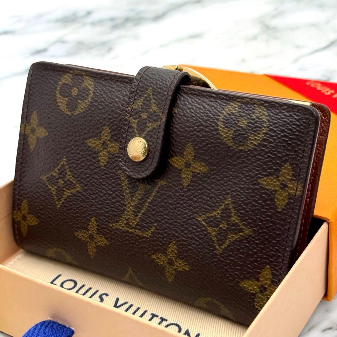 【極美品】ルイヴィトン　モノグラム　ヴィエノワ　折り財布　wallet　財布