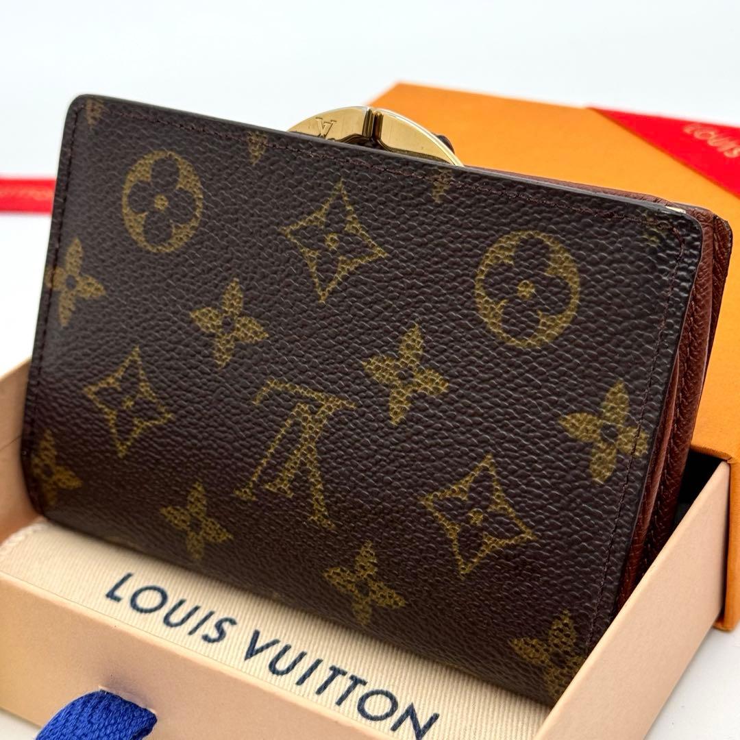 【極美品】ルイヴィトン　モノグラム　ヴィエノワ　折り財布　wallet　財布