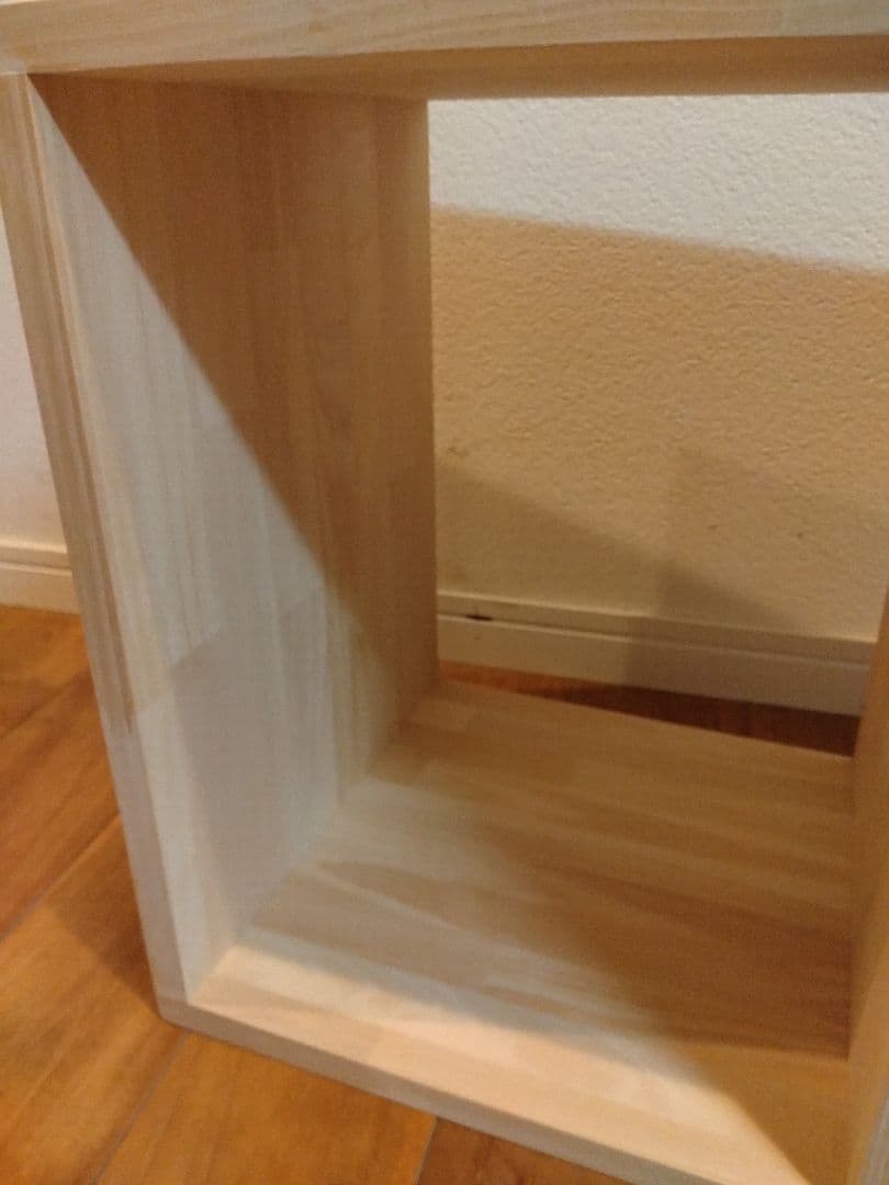 木製　ハンドメイド　オーダー　日の字　水槽台　棚　アクアラック　シェルフ