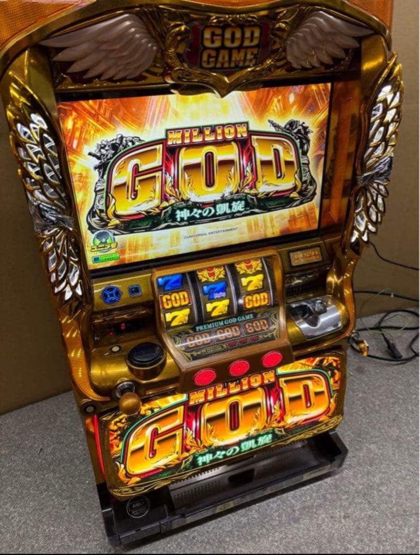5号機 ミリオンゴッド 神々の凱旋 実機 家庭用フルセット！