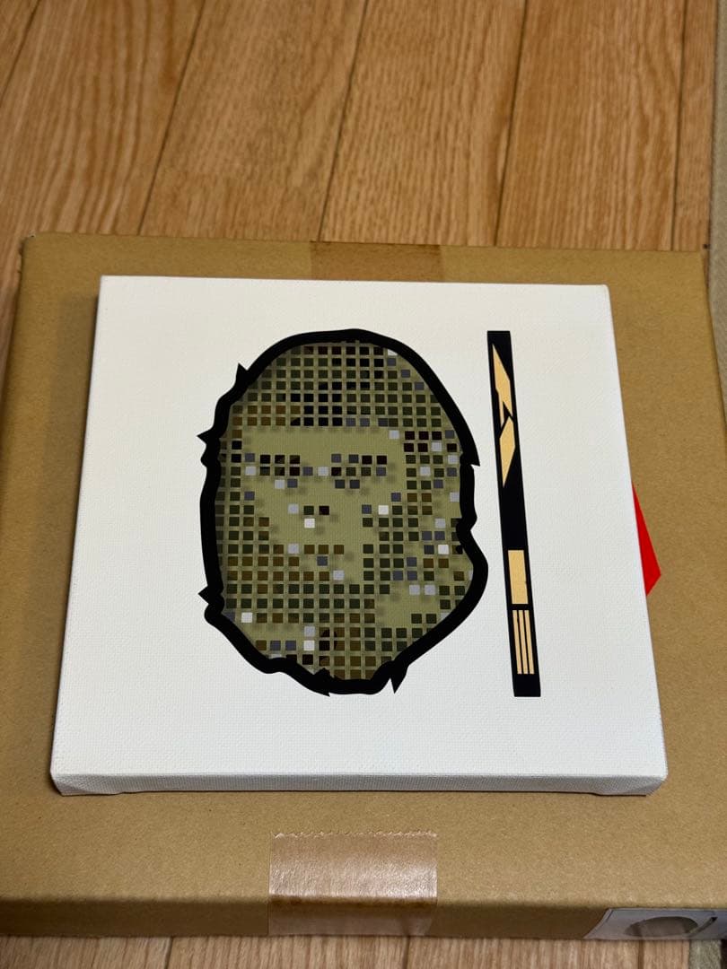 ア ベイシングエイプ 20周年記念キャンバスアート SKATETHING 小