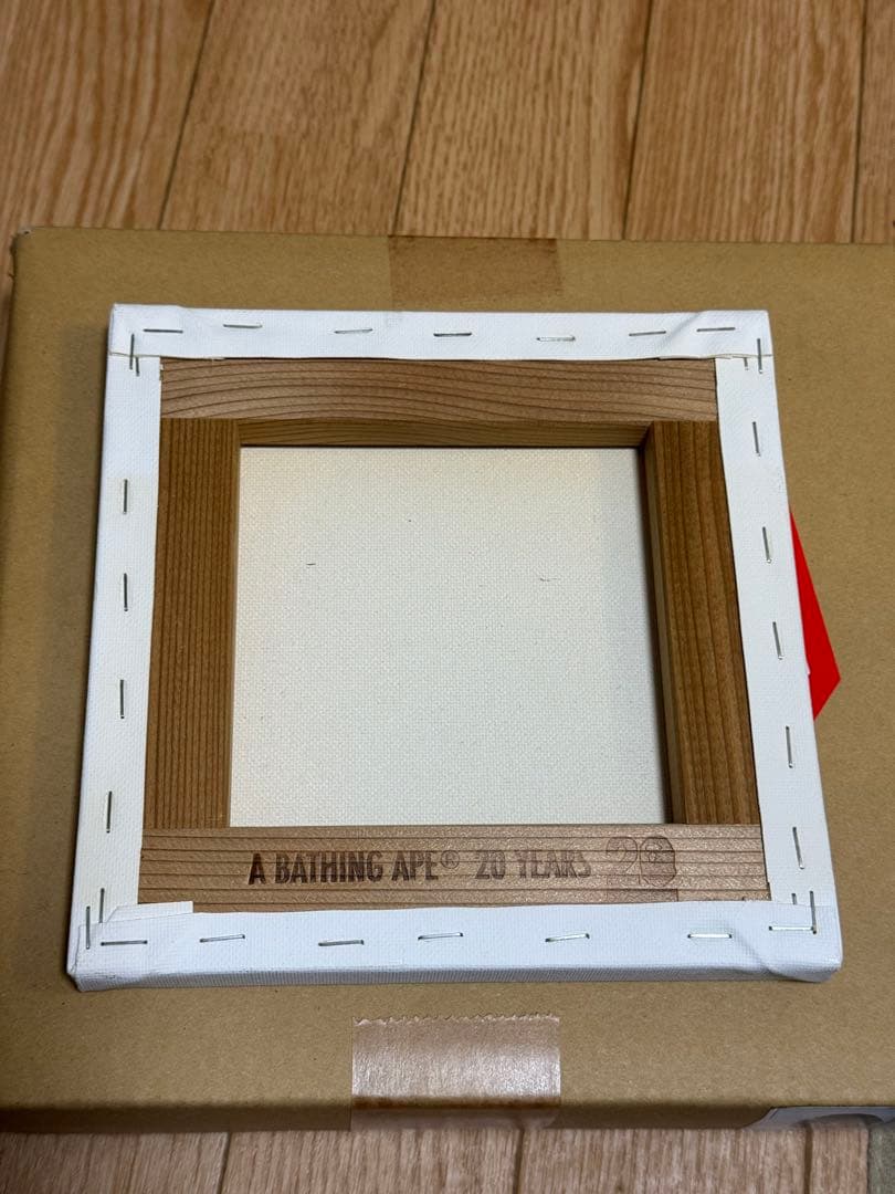 ア ベイシングエイプ 20周年記念キャンバスアート SKATETHING 小