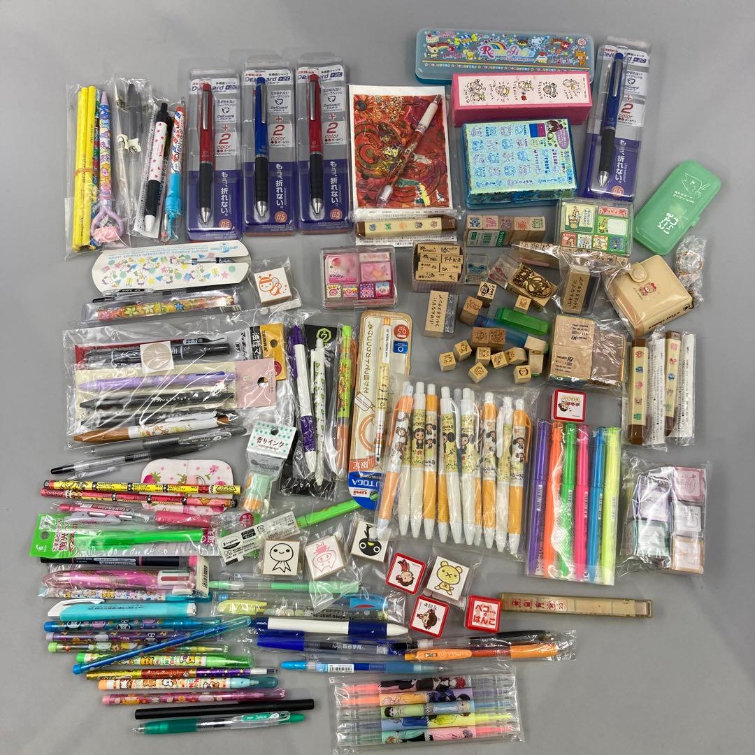 ★平成レトロ　メモ帳　ペン　まとめ売り200点以上