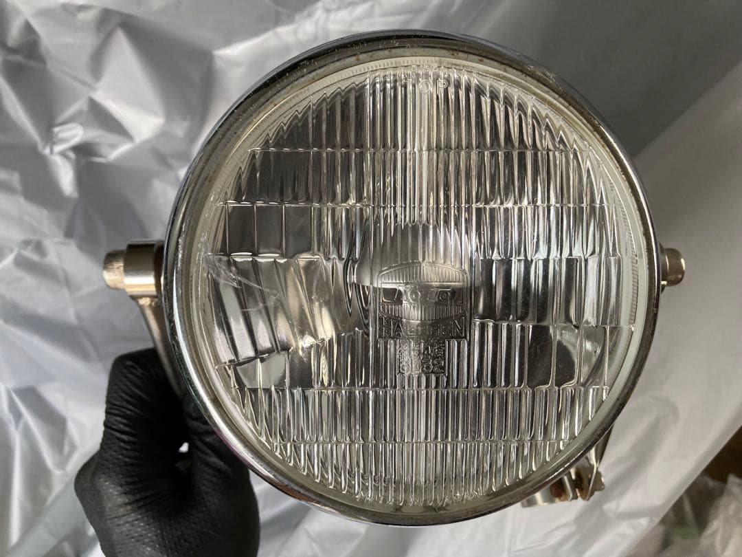 ペイトンプレイス　ステー　SR400 ヘッドライト　セット　カフェレーサー