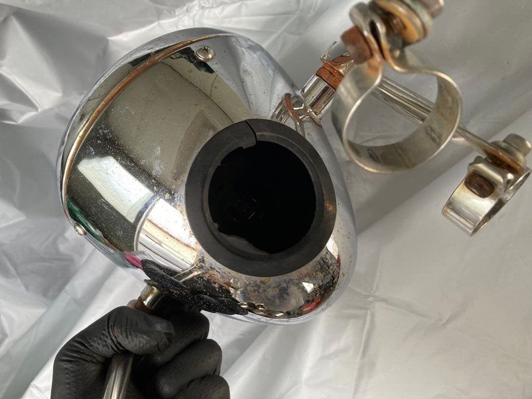 ペイトンプレイス　ステー　SR400 ヘッドライト　セット　カフェレーサー